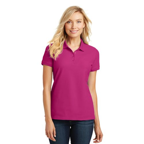Ladies Blended Pique Polo  image thumbnail