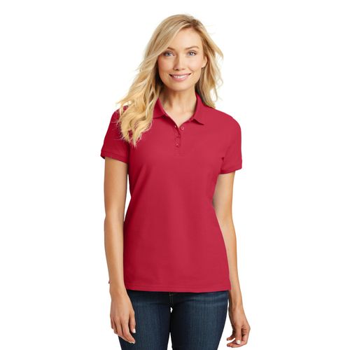 Ladies Blended Pique Polo  image thumbnail