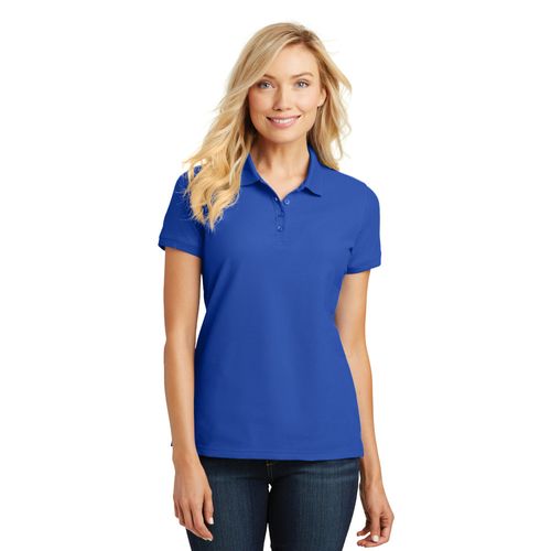 Ladies Blended Pique Polo  image thumbnail