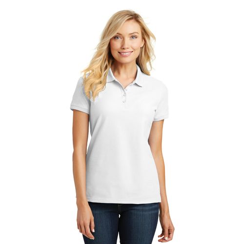 Ladies Blended Pique Polo  image thumbnail