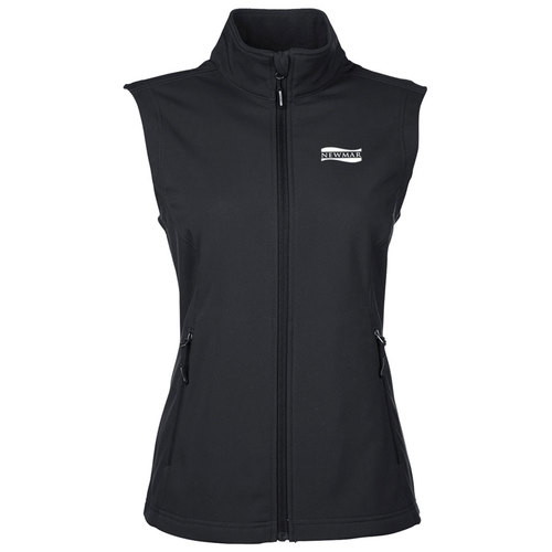 NEWJ47 Ladies Two-Layer Fleece Bonded Soft Shell Vest image thumbnail