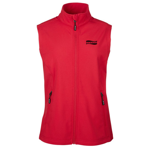 NEWJ47 Ladies Two-Layer Fleece Bonded Soft Shell Vest image thumbnail