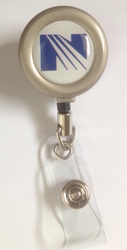 Image of Metal Badge Holder