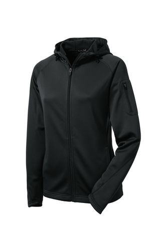 Sport-Tek Ladies Tech Fleece Full-Zip Hooded Jacket image thumbnail