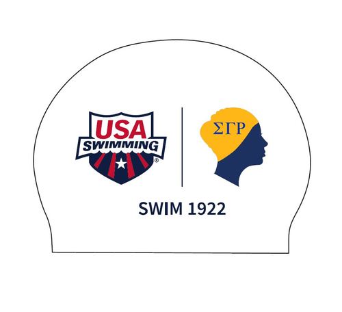 30 Gram Latex Swim Cap - LETTERED image thumbnail