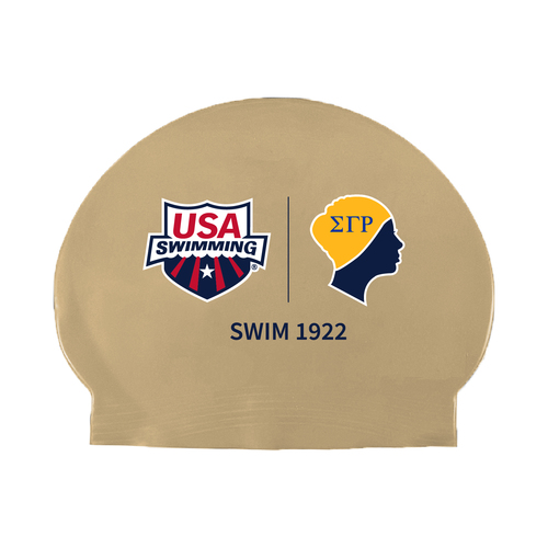 30 Gram Latex Swim Cap - LETTERED image thumbnail