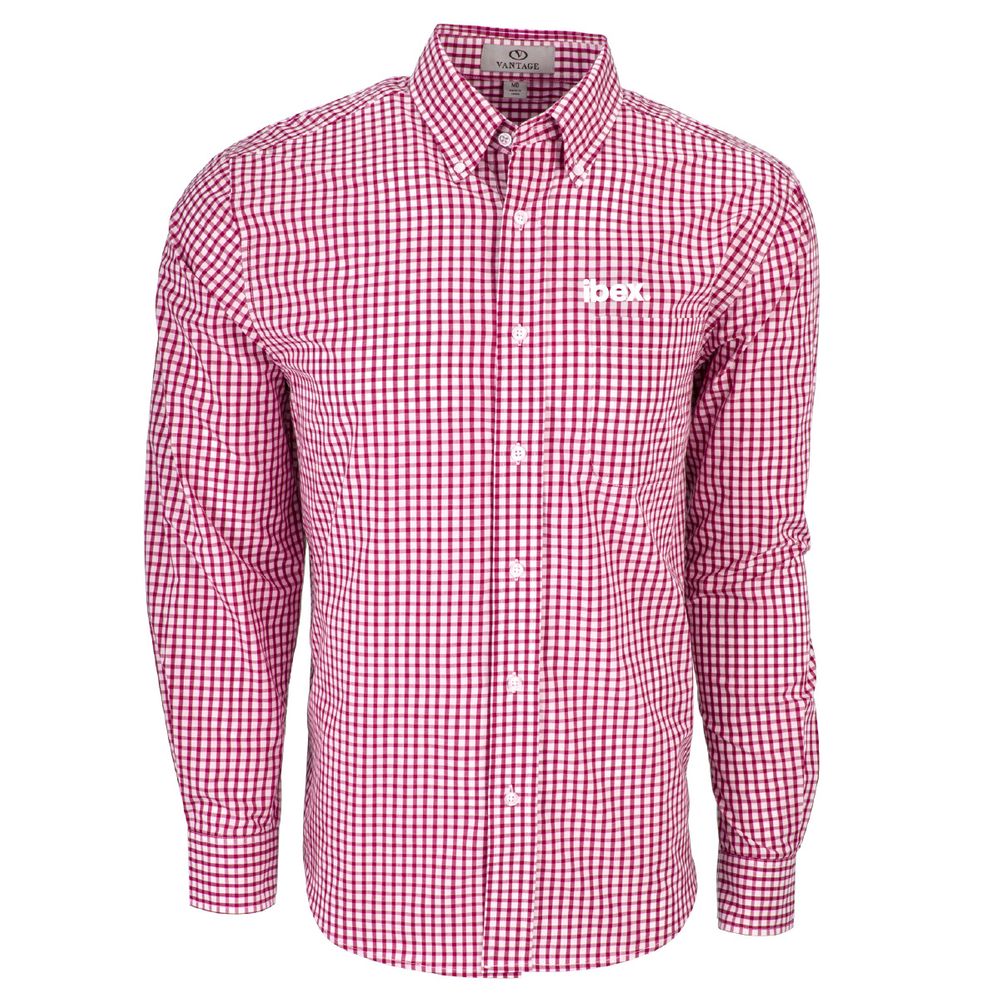 Easy-Care Gingham Check Shirt primary image