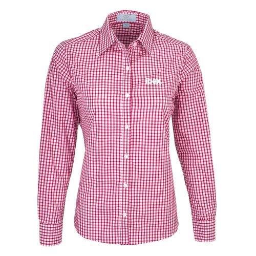 Ladies' Easy-Care Gingham Check Shirt image thumbnail