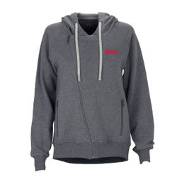 Image of Ladies' Fleece Moto Jacket