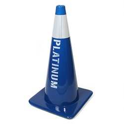 Image of Blue Traffic Cone