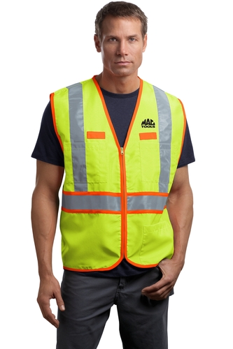 CornerStone ANSI 107 Class 2 Dual-Color Safety Vest image thumbnail