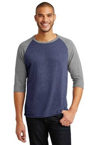 Anvil® Tri-Blend 3/4-Sleeve Raglan Tee. AN6755 image thumbnail Anvil® Tri-Blend 3/4-Sleeve Raglan Tee. AN6755 image thumbnail