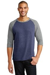 Image of Anvil® Tri-Blend 3/4-Sleeve Raglan Tee. AN6755