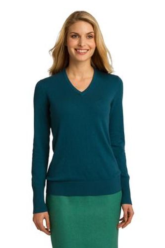 Port Authority® Ladies V-Neck Sweater  image thumbnail