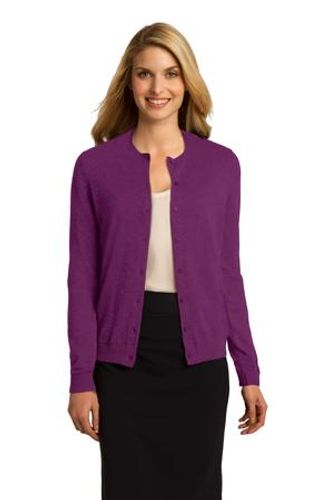 Port Authority® Ladies Cardigan Sweater  image thumbnail