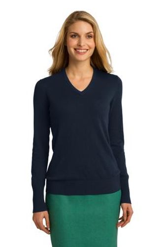 Port Authority® Ladies V-Neck Sweater  image thumbnail