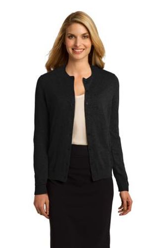 Port Authority® Ladies Cardigan Sweater  image thumbnail