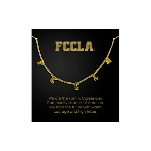 FCCLA Letter Necklace  image thumbnail