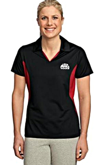 Sport-Tek Ladies Side Blocked Micropique Sport-Wick® Polo primary image
