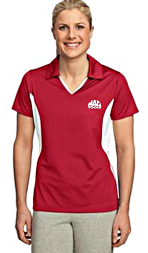 Sport-Tek Ladies Side Blocked Micropique Sport-Wick® Polo image thumbnail
