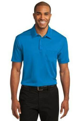 Port Authority Silk Touch Performance Pocket Polo. K540P image thumbnail