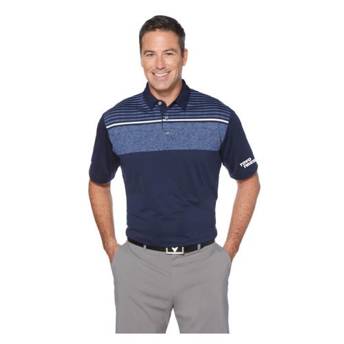 Callaway Chest Print Polo (Blue) **WHILE SUPPLIES LAST** image thumbnail