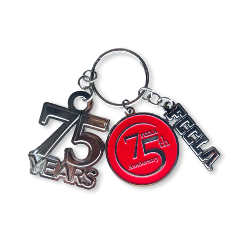 75th Anniversary Keychain image thumbnail