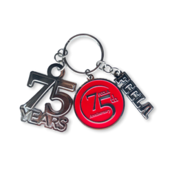 Image of 75th Anniversary Keychain