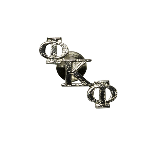 ΦΚΦ Greek Letter Lapel Pin image thumbnail
