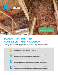 Image of EcoBatt IRD Builder Brochure - pack of 25