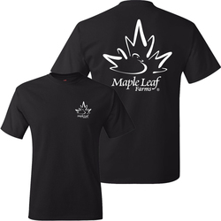 Image of MLFS1 Maple Leaf Farms Logo Tee