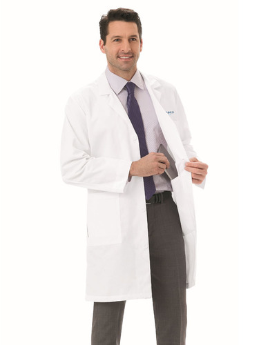 Long - Men's Twill Lab Coat image thumbnail