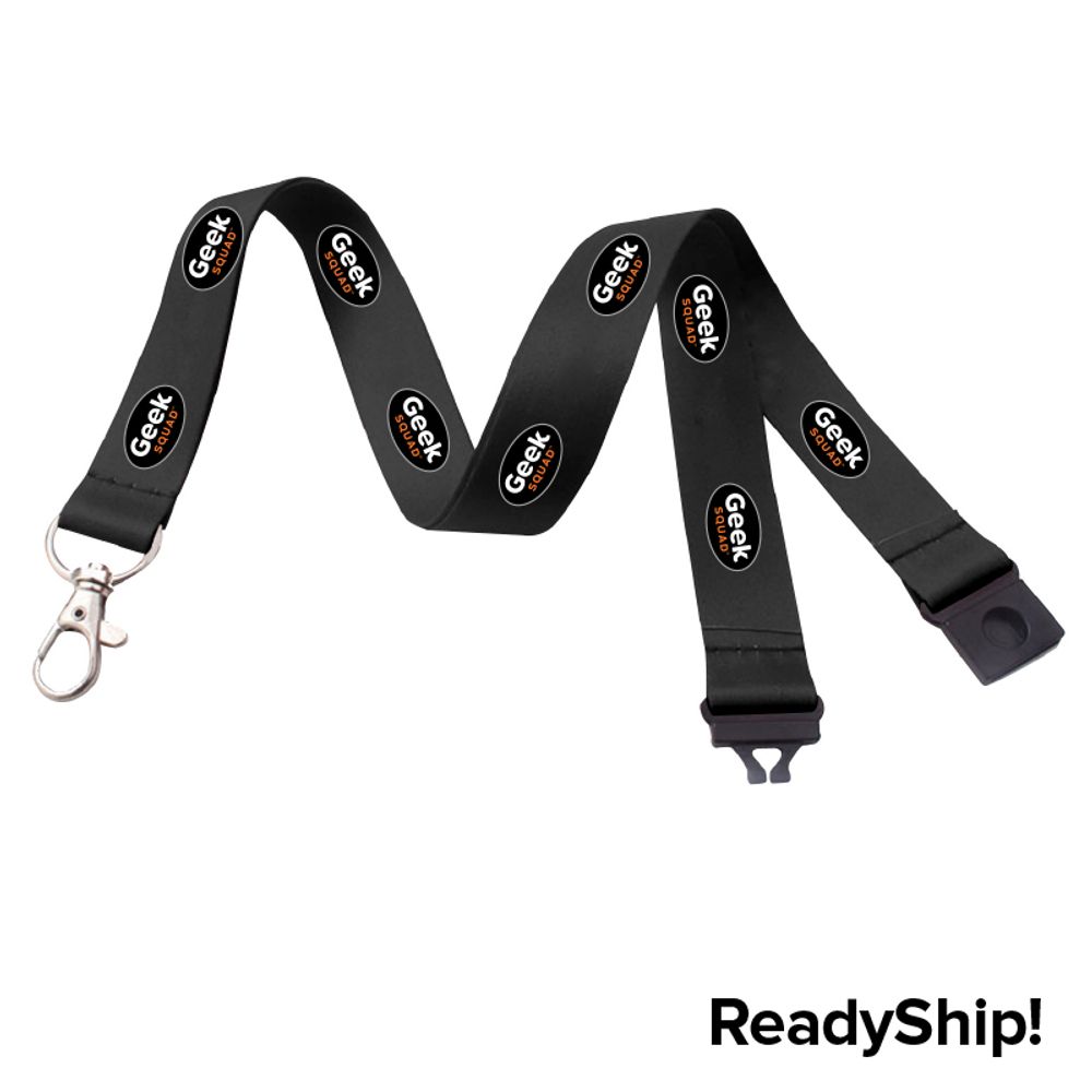Pack of 5 Geek Squad Lanyards w/ Safety Breakaway primary image
