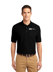 Image of PORT AUTHORITY MEN'S SILK TOUCH POLO 	
