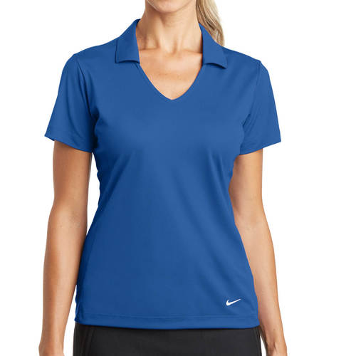Nike Golf Ladies' Dri-FIT Vertical Mesh Polo image thumbnail