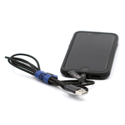 Image of "Donald" Charging Cable w/Vinyl Holder