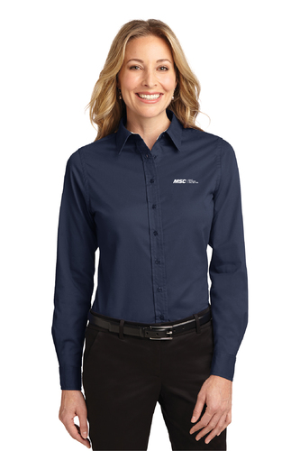 PORT AUTHORITY LADIES' LONG SLEEVE EASY CARE SHIRT 	 image thumbnail