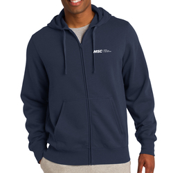 Image of SPORT-TEK FULL ZIP HOODED SWEATSHIRT