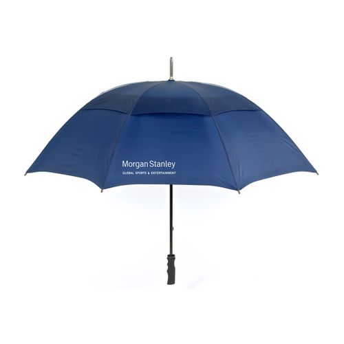 Vented Golf Umbrella - Navy  image thumbnail