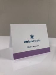 Image of Code Lavender Notecards (Packs of 25)