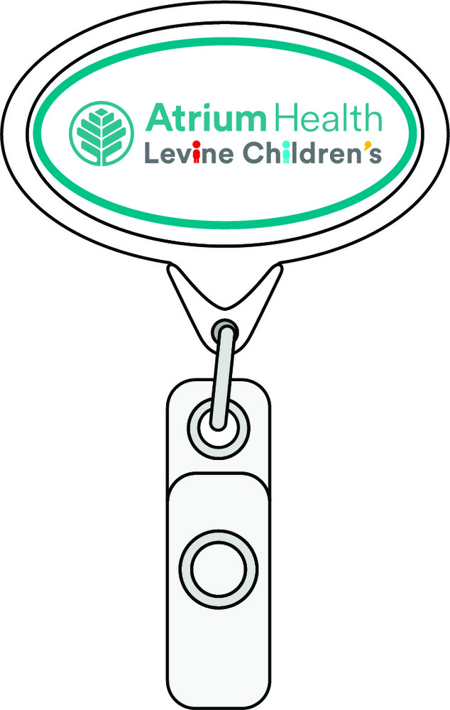 Levine Children's Oval Badge Reel primary image