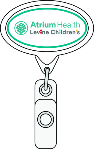 Levine Children's Oval Badge Reel image thumbnail