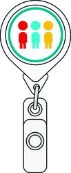 Image of Levine Children's Round Badge