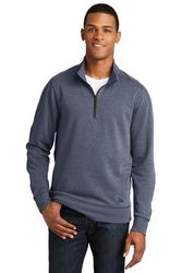 Image of New Era Tri-Blend Fleece 1/4-Zip Pullover. NEA512