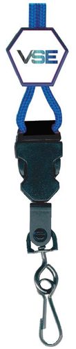 VSE Extreme Cord Lanyard w/ Epoxy Dome, J-Hook and breakaway image thumbnail