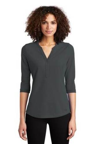 OGIO Ladies Jewel Henley image thumbnail