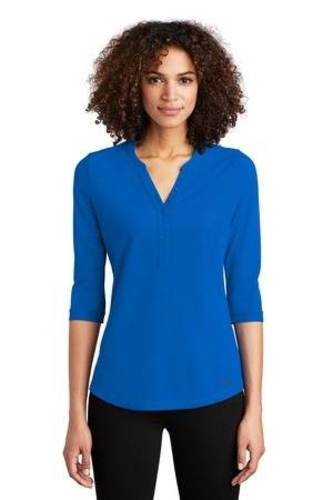 OGIO Ladies Jewel Henley image thumbnail