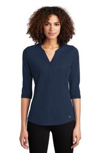 OGIO Ladies Jewel Henley image thumbnail
