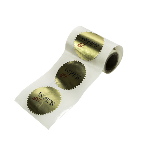 Gold Round Label image thumbnail