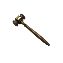 Image of Wood Gavel with Band